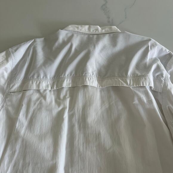 G.H. Bass & Co. Button Down Shirt White Big & Tall XXL UPF 50 - Picture 11 of 12